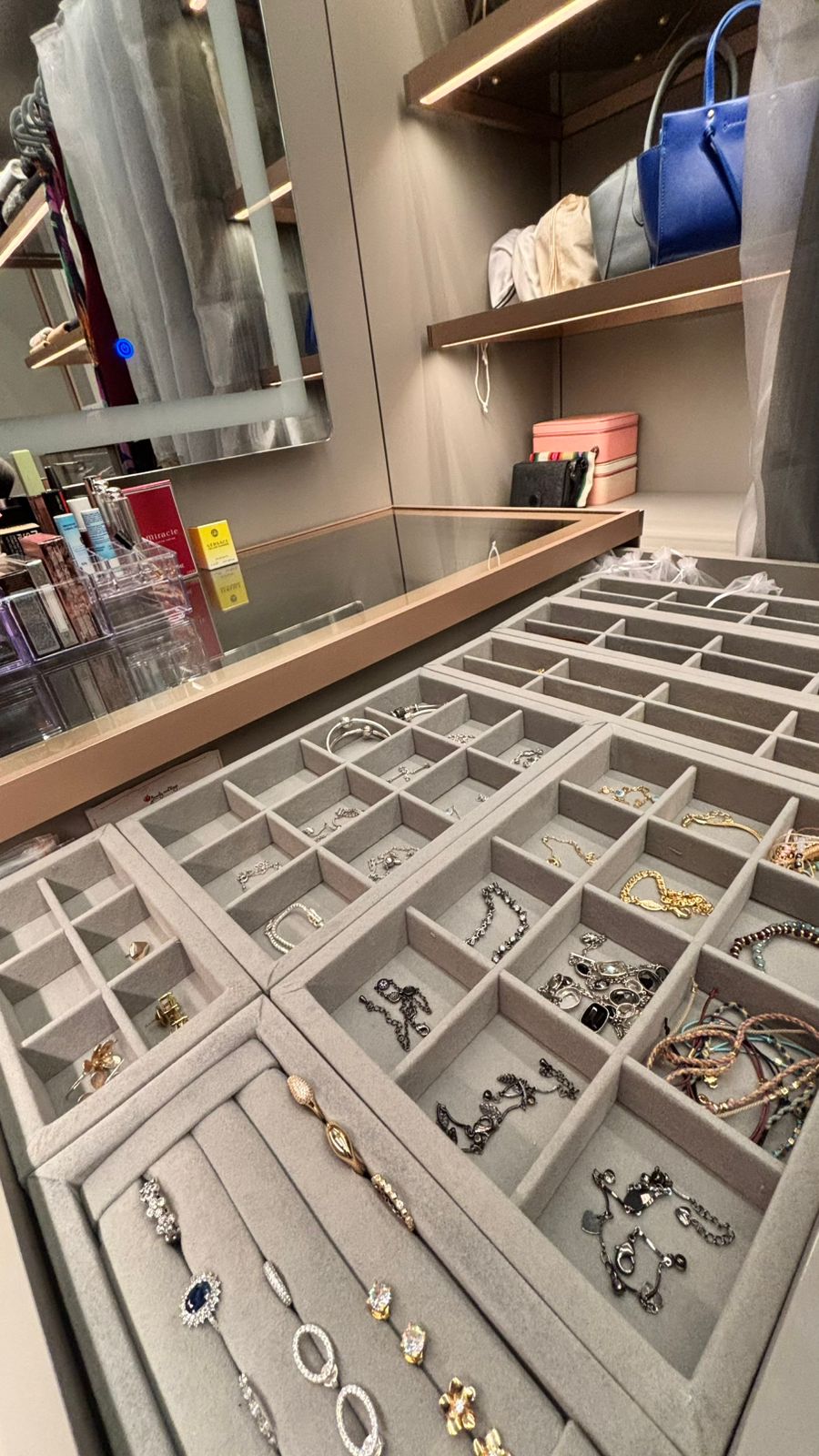Detalhes closet