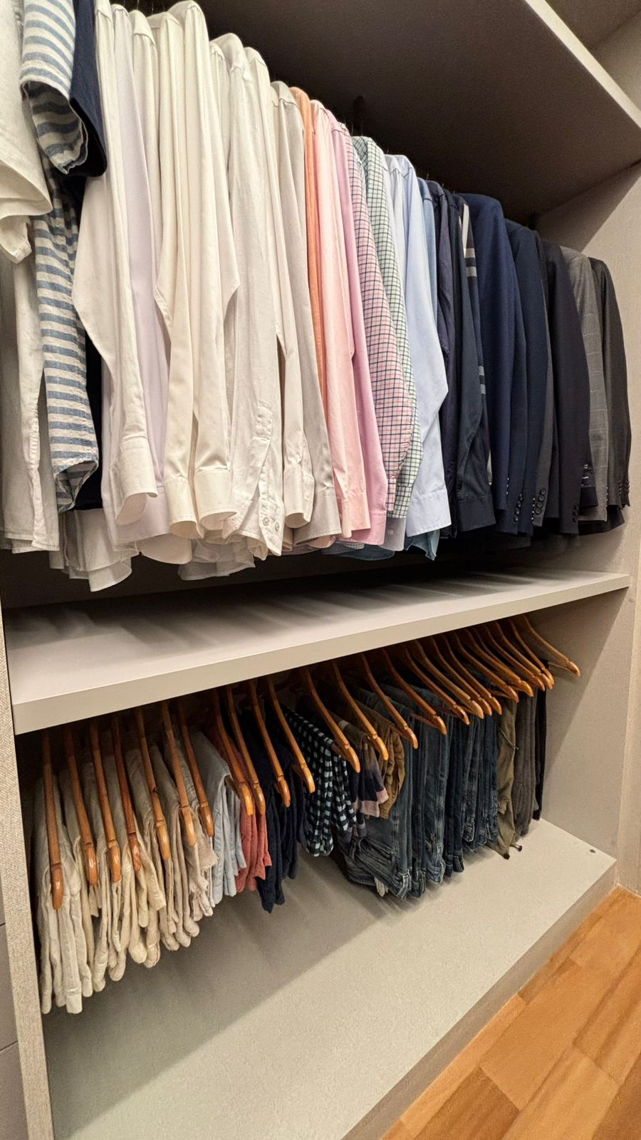 Closet masculino